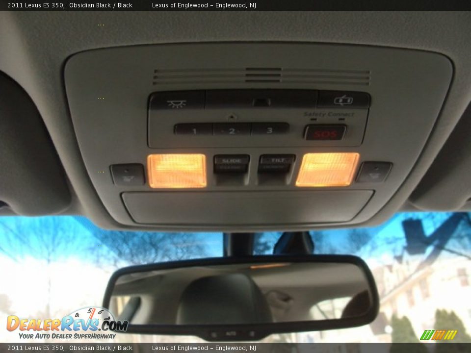 2011 Lexus ES 350 Obsidian Black / Black Photo #18