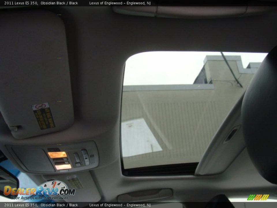 2011 Lexus ES 350 Obsidian Black / Black Photo #19