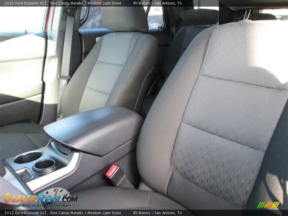 2012 Ford Explorer XLT Red Candy Metallic / Medium Light Stone Photo #7
