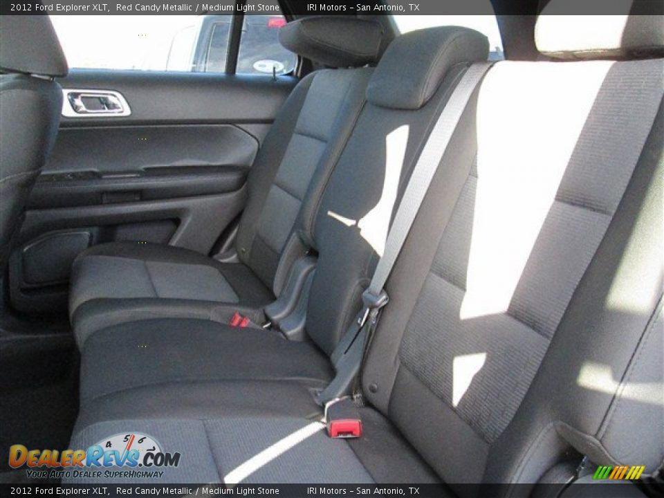 2012 Ford Explorer XLT Red Candy Metallic / Medium Light Stone Photo #8