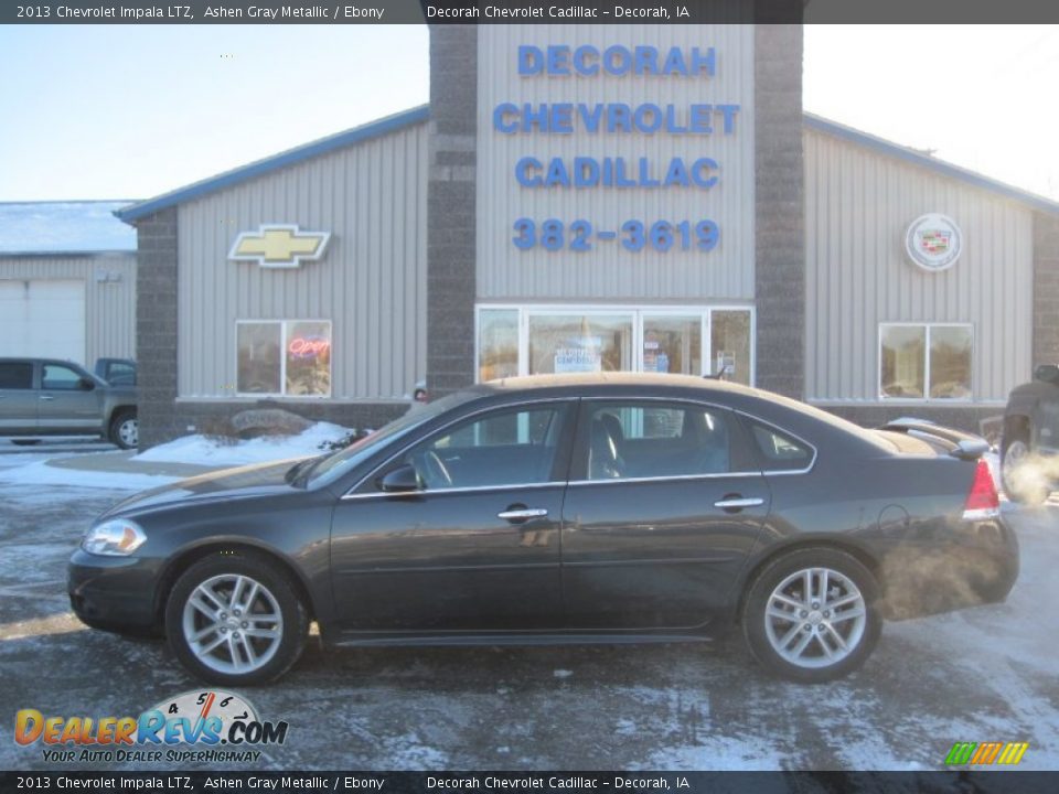 2013 Chevrolet Impala LTZ Ashen Gray Metallic / Ebony Photo #1