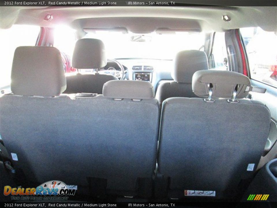 2012 Ford Explorer XLT Red Candy Metallic / Medium Light Stone Photo #12