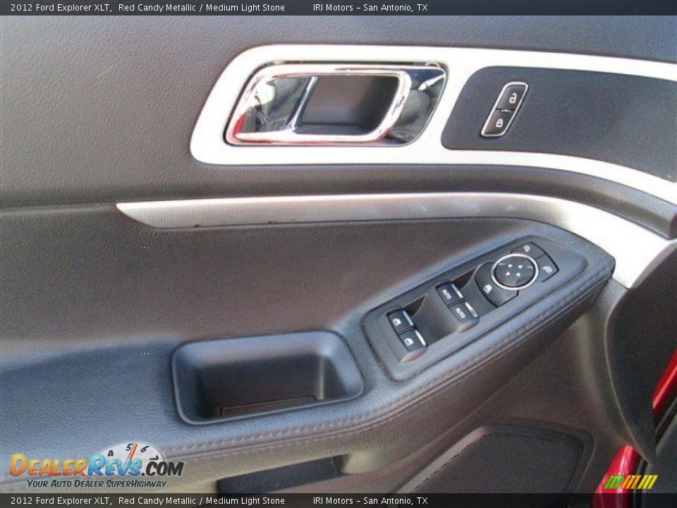 2012 Ford Explorer XLT Red Candy Metallic / Medium Light Stone Photo #13