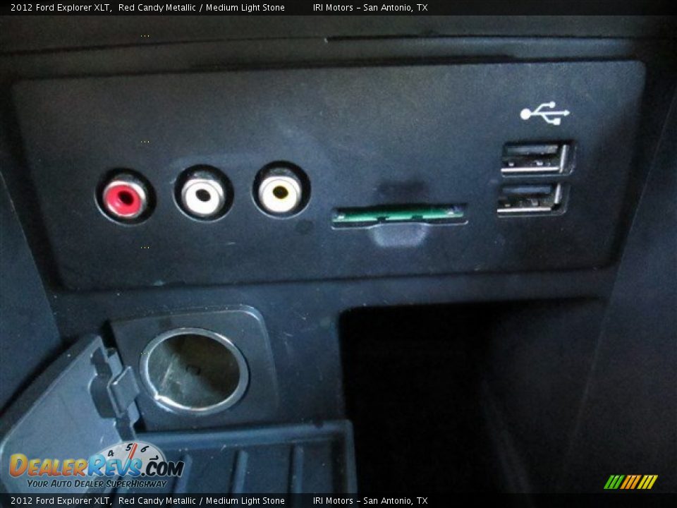 2012 Ford Explorer XLT Red Candy Metallic / Medium Light Stone Photo #16