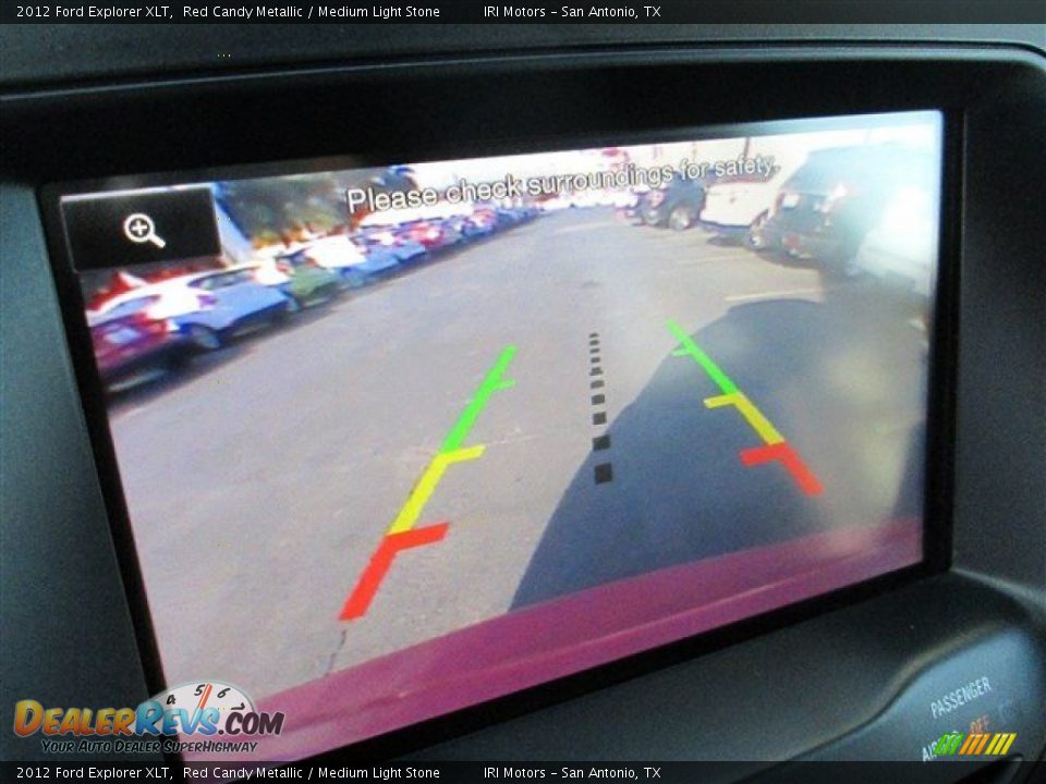 2012 Ford Explorer XLT Red Candy Metallic / Medium Light Stone Photo #18