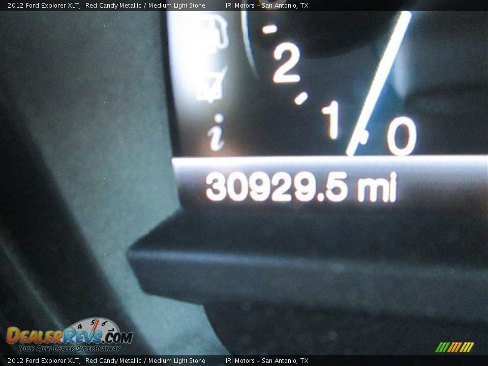 2012 Ford Explorer XLT Red Candy Metallic / Medium Light Stone Photo #19