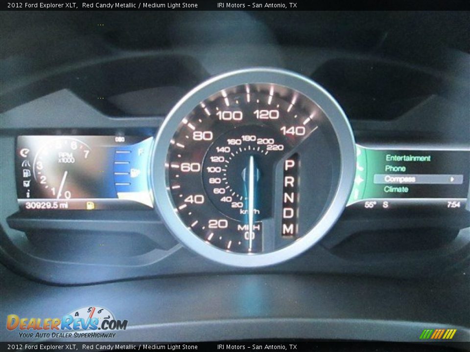 2012 Ford Explorer XLT Red Candy Metallic / Medium Light Stone Photo #20