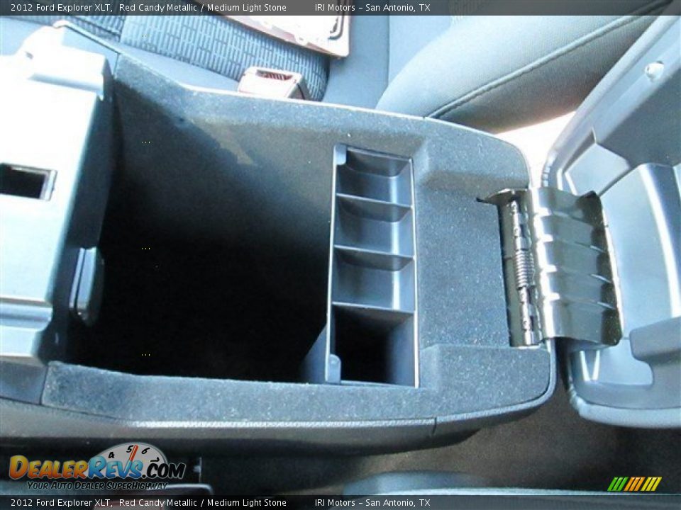 2012 Ford Explorer XLT Red Candy Metallic / Medium Light Stone Photo #23