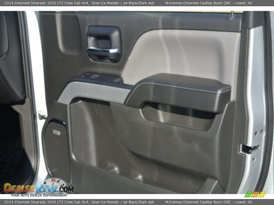 2014 Chevrolet Silverado 1500 LTZ Crew Cab 4x4 Silver Ice Metallic / Jet Black/Dark Ash Photo #20
