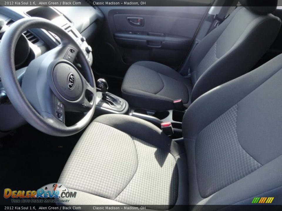 2012 Kia Soul 1.6 Alien Green / Black Cloth Photo #2