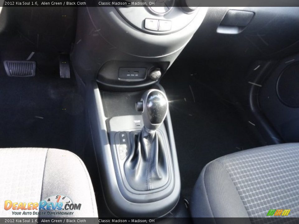 2012 Kia Soul 1.6 Alien Green / Black Cloth Photo #4