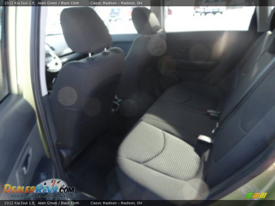 2012 Kia Soul 1.6 Alien Green / Black Cloth Photo #6