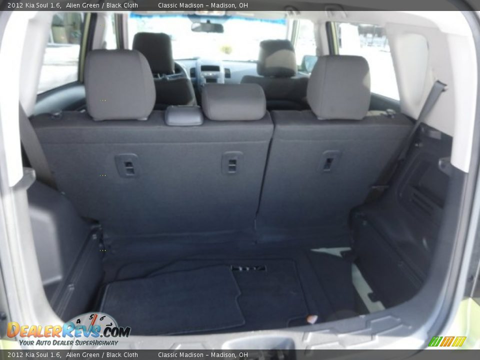 2012 Kia Soul 1.6 Alien Green / Black Cloth Photo #7