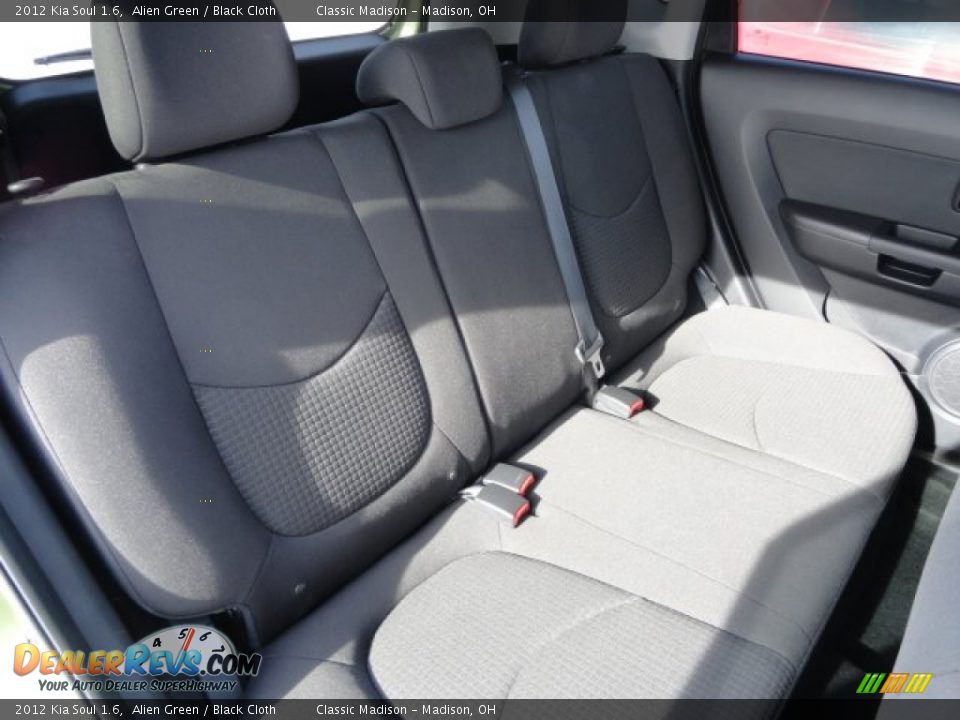 2012 Kia Soul 1.6 Alien Green / Black Cloth Photo #8