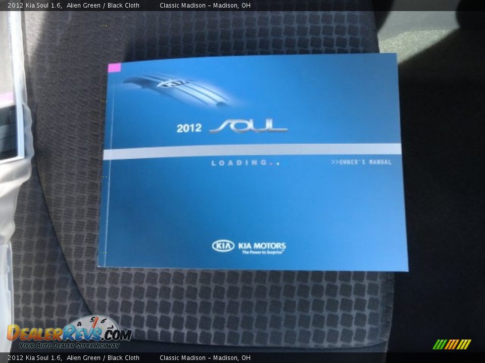 2012 Kia Soul 1.6 Alien Green / Black Cloth Photo #11