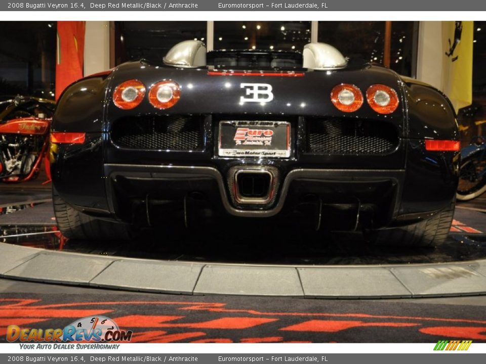 2008 Bugatti Veyron 16.4 Deep Red Metallic/Black / Anthracite Photo #5
