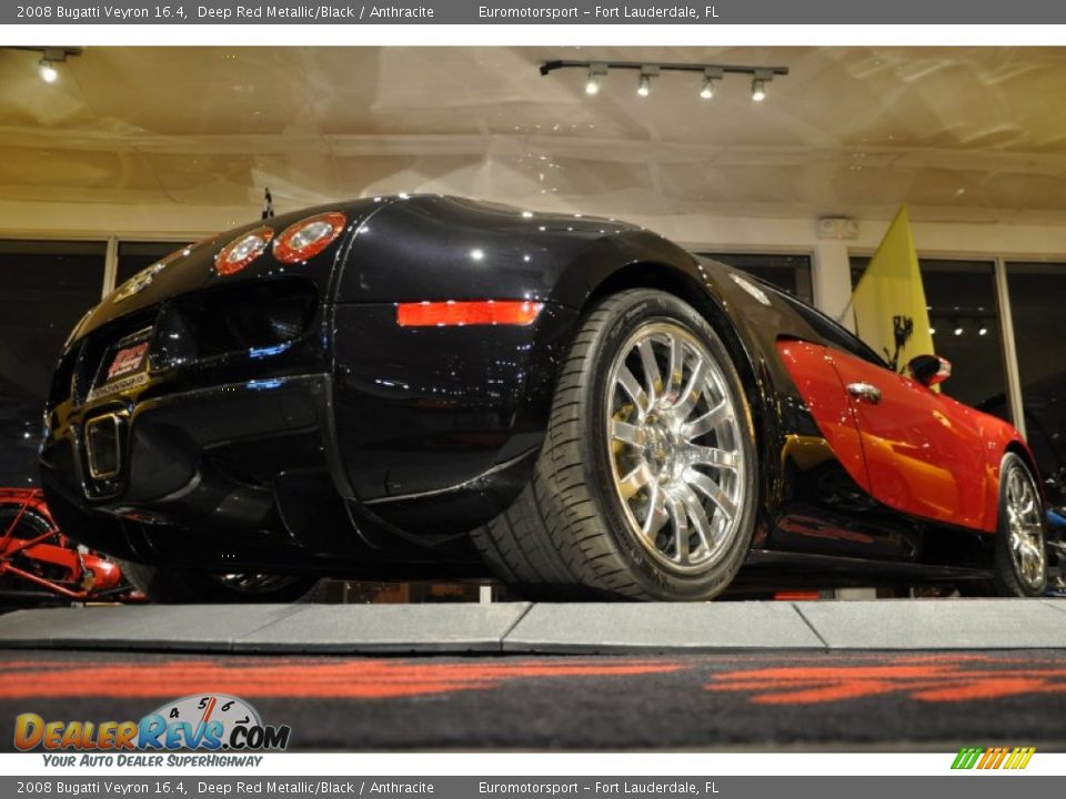 2008 Bugatti Veyron 16.4 Deep Red Metallic/Black / Anthracite Photo #6