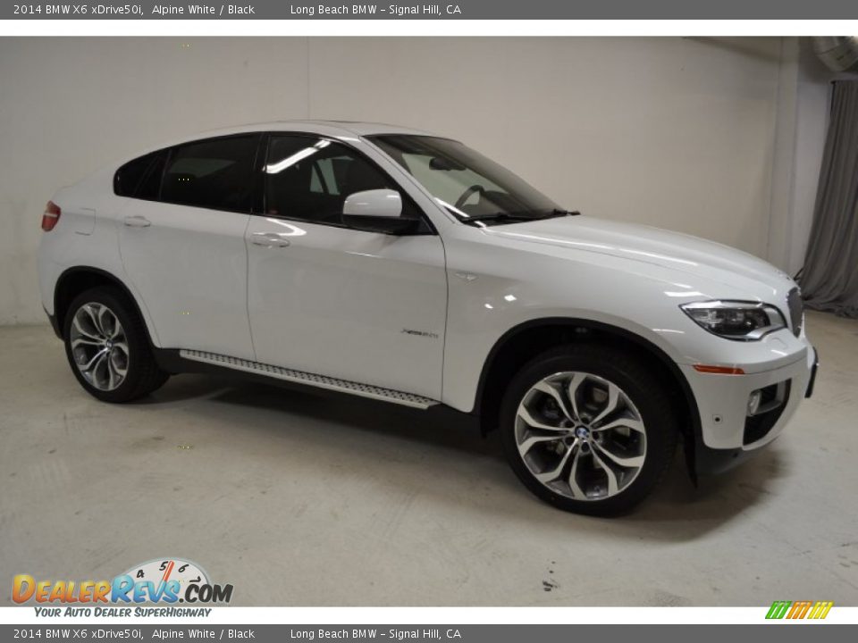 Alpine White 2014 BMW X6 xDrive50i Photo #2