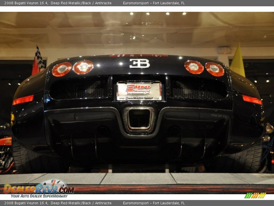 2008 Bugatti Veyron 16.4 Deep Red Metallic/Black / Anthracite Photo #15