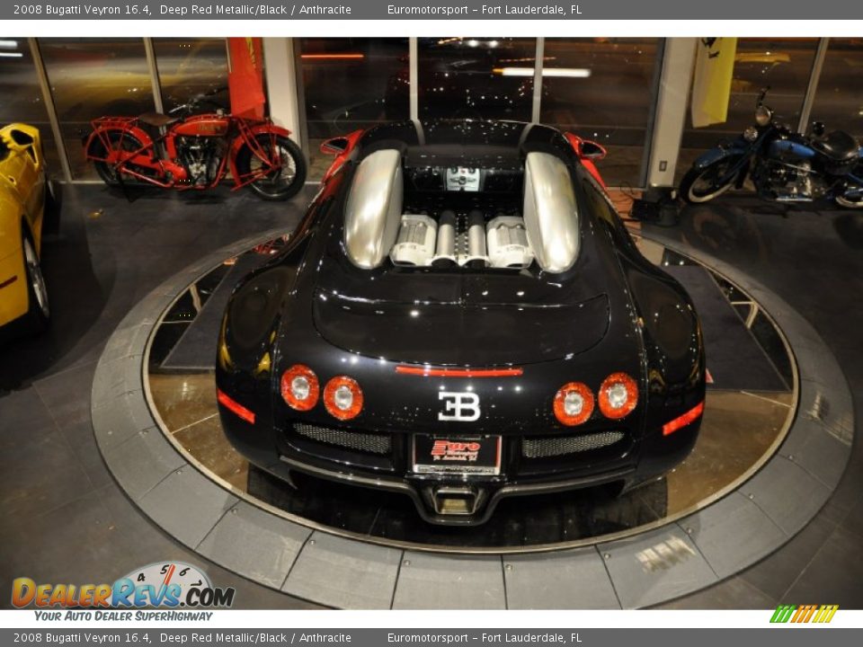 2008 Bugatti Veyron 16.4 Deep Red Metallic/Black / Anthracite Photo #18