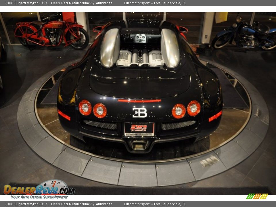 2008 Bugatti Veyron 16.4 Deep Red Metallic/Black / Anthracite Photo #19