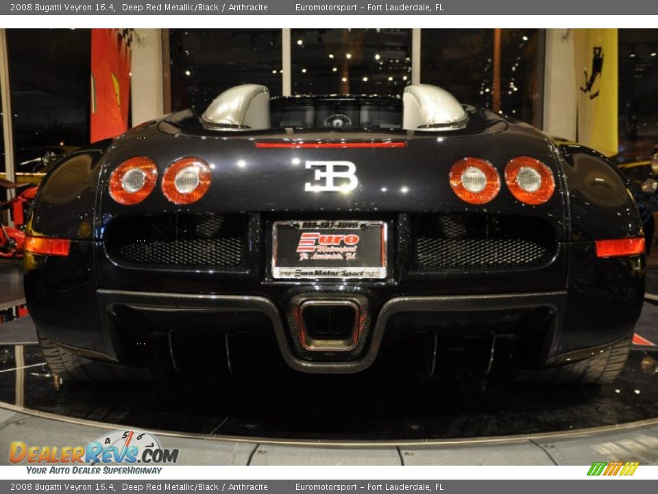2008 Bugatti Veyron 16.4 Deep Red Metallic/Black / Anthracite Photo #20