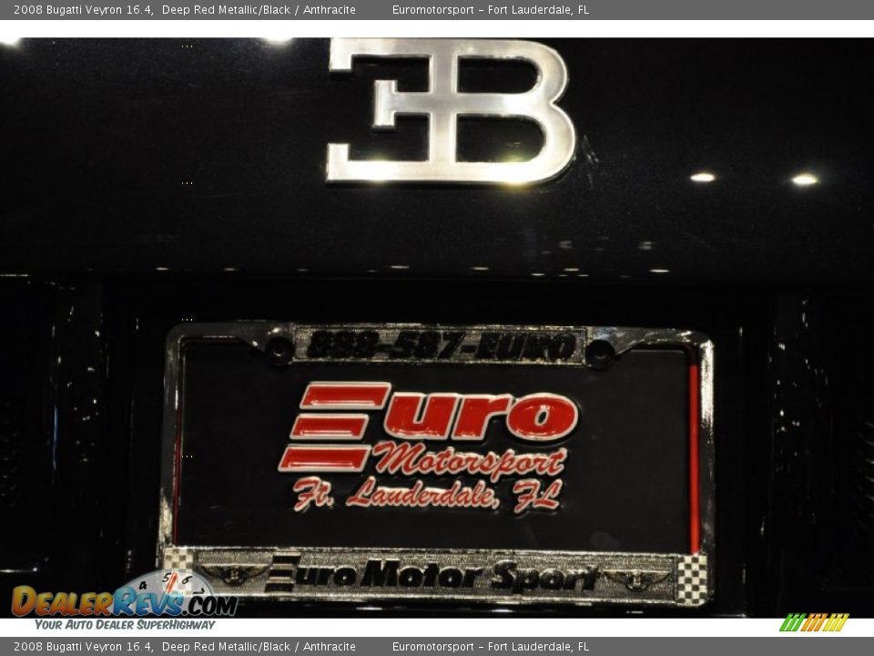 2008 Bugatti Veyron 16.4 Deep Red Metallic/Black / Anthracite Photo #21