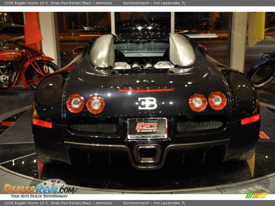 2008 Bugatti Veyron 16.4 Deep Red Metallic/Black / Anthracite Photo #29