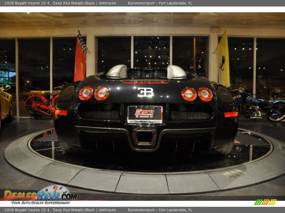 2008 Bugatti Veyron 16.4 Deep Red Metallic/Black / Anthracite Photo #54