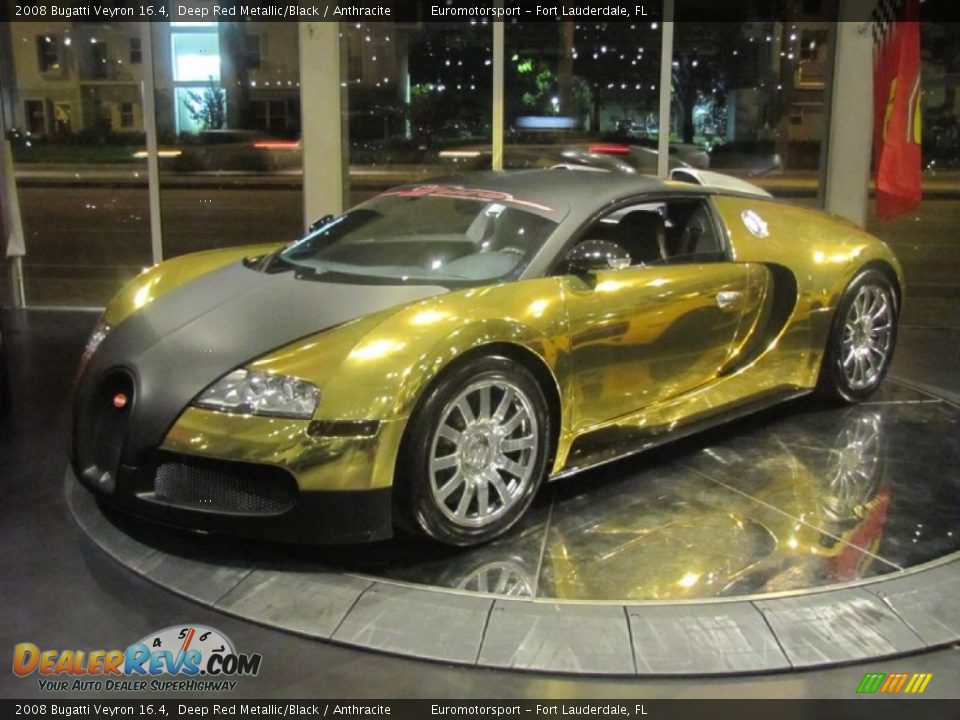 Front 3/4 View of 2008 Bugatti Veyron 16.4 Photo #65