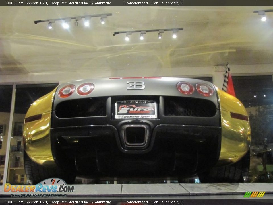 2008 Bugatti Veyron 16.4 Deep Red Metallic/Black / Anthracite Photo #95