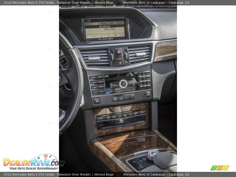 2010 Mercedes-Benz E 350 Sedan Palladium Silver Metallic / Almond Beige Photo #5