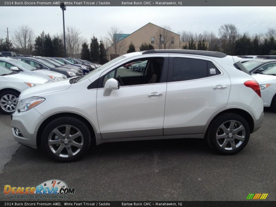 White Pearl Tricoat 2014 Buick Encore Premium AWD Photo #3