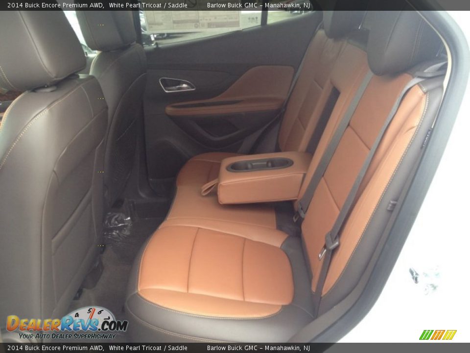 Rear Seat of 2014 Buick Encore Premium AWD Photo #6