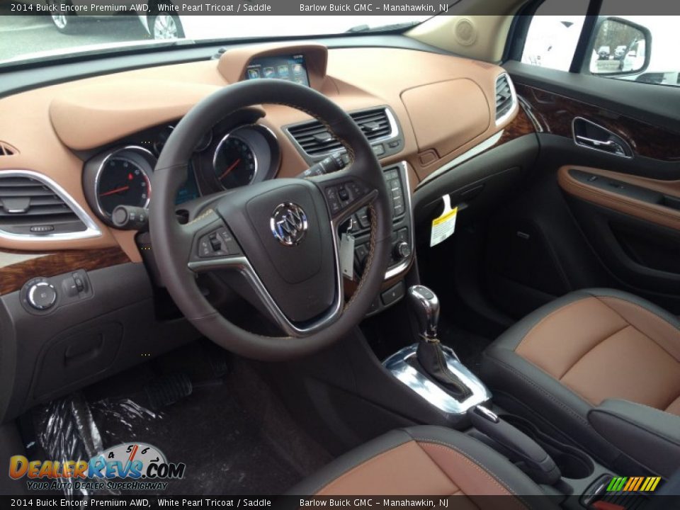 Saddle Interior - 2014 Buick Encore Premium AWD Photo #7