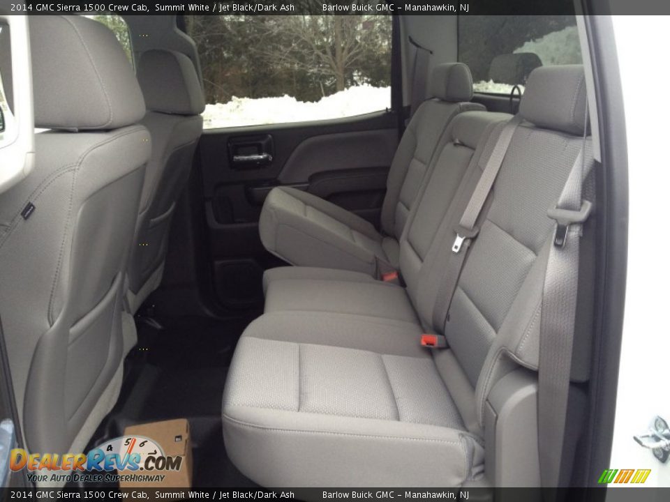 Rear Seat of 2014 GMC Sierra 1500 Crew Cab Photo #5