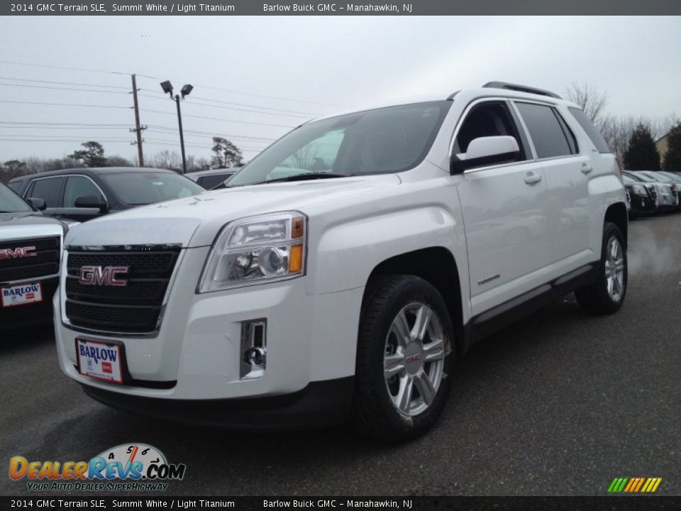 2014 GMC Terrain SLE Summit White / Light Titanium Photo #1