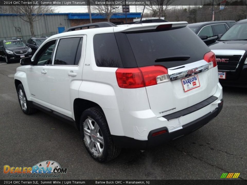 2014 GMC Terrain SLE Summit White / Light Titanium Photo #4