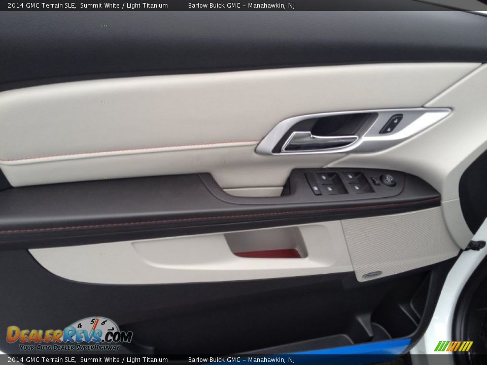 2014 GMC Terrain SLE Summit White / Light Titanium Photo #8