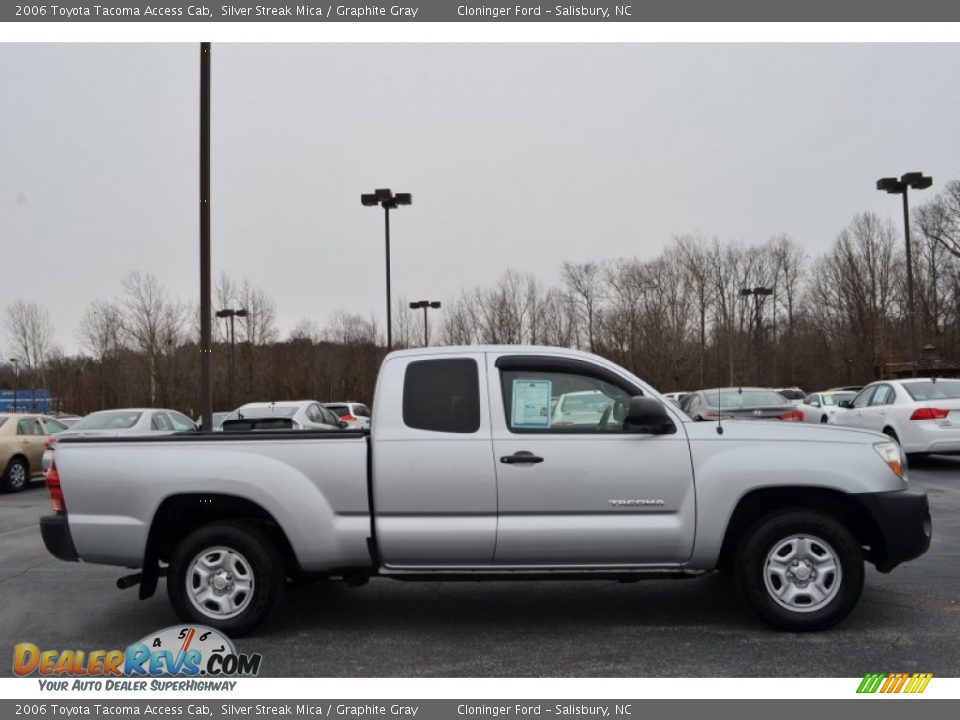 2006 Toyota Tacoma Access Cab Silver Streak Mica / Graphite Gray Photo #2