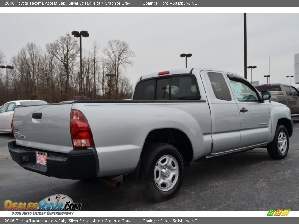 2006 Toyota Tacoma Access Cab Silver Streak Mica / Graphite Gray Photo #4