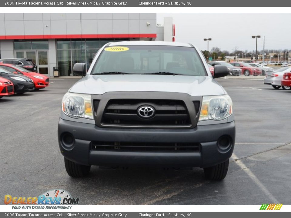 2006 Toyota Tacoma Access Cab Silver Streak Mica / Graphite Gray Photo #7