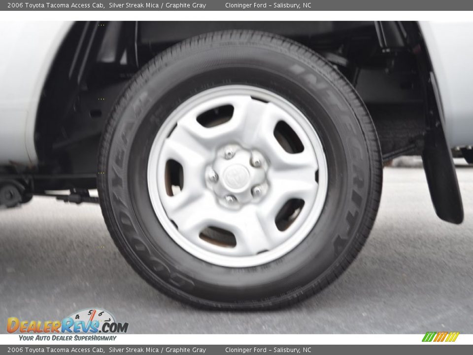 2006 Toyota Tacoma Access Cab Silver Streak Mica / Graphite Gray Photo #15
