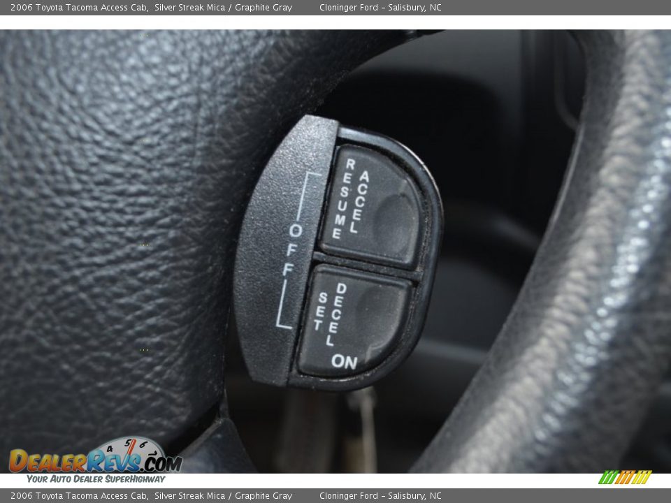 2006 Toyota Tacoma Access Cab Silver Streak Mica / Graphite Gray Photo #20