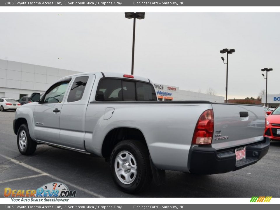 2006 Toyota Tacoma Access Cab Silver Streak Mica / Graphite Gray Photo #23
