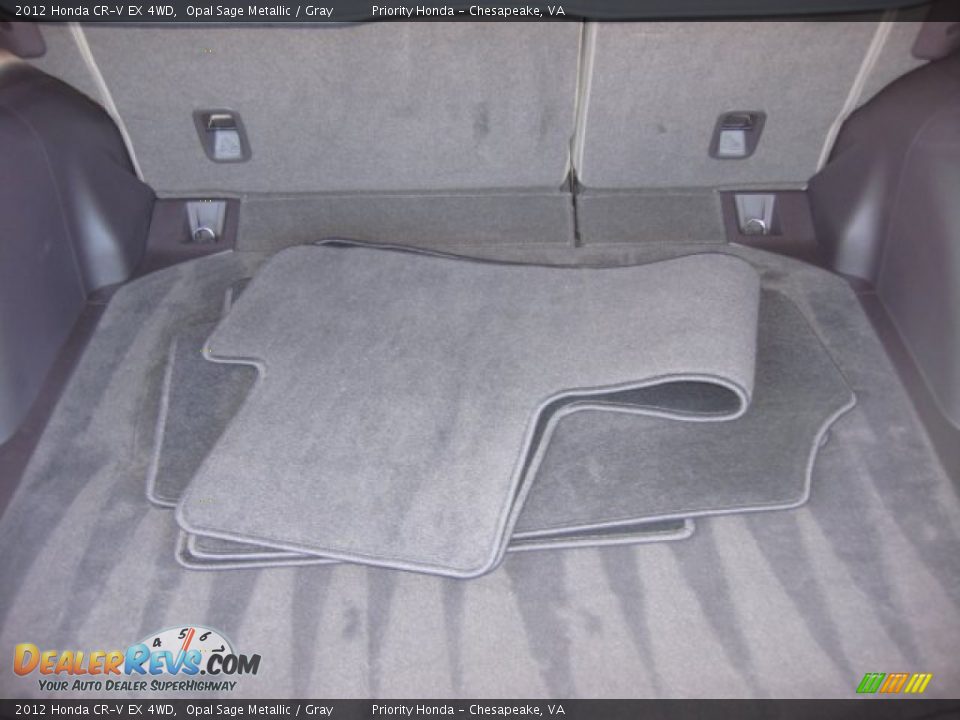 2012 Honda CR-V EX 4WD Opal Sage Metallic / Gray Photo #11