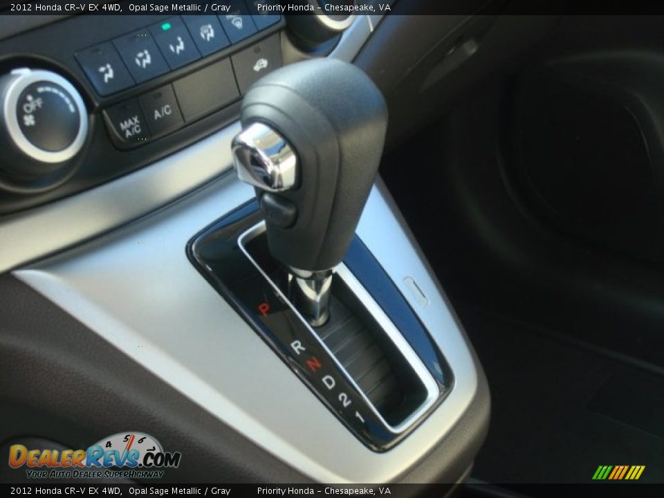 2012 Honda CR-V EX 4WD Opal Sage Metallic / Gray Photo #20