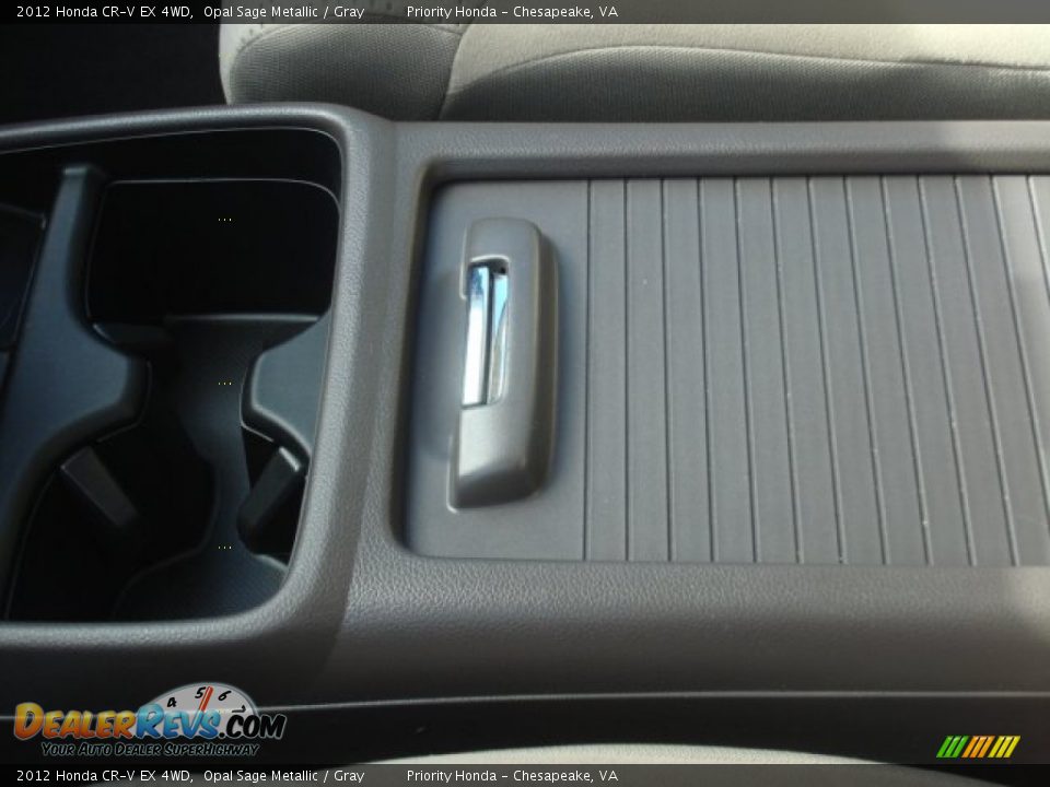 2012 Honda CR-V EX 4WD Opal Sage Metallic / Gray Photo #22