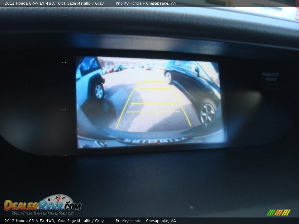 2012 Honda CR-V EX 4WD Opal Sage Metallic / Gray Photo #26