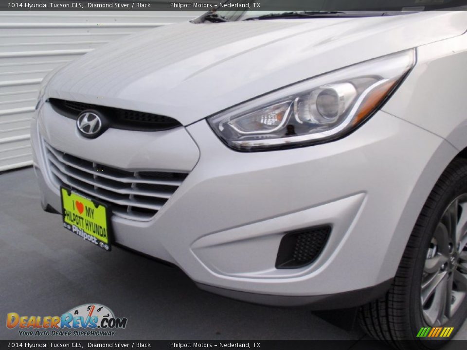 2014 Hyundai Tucson GLS Diamond Silver / Black Photo #10